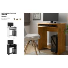 Mesa Computador Ou Notbook Flórida Cor Freijó Comprar Moveis - Comprar