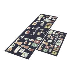 Tapete de Lavanderia Laundry Today 120x40 + Capacho 60x40 - Style Braz