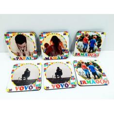 Jogo da memória Família de 10 pares para Autistas - Coleção TEA &amp A