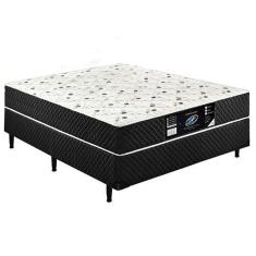Cama Box Conjugado Viúva sp Móveis Espuma Ortopédica - 44x128x188cm