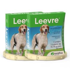 Kit 2 Unidades Coleira Leevre 32,75g Com 63cm
