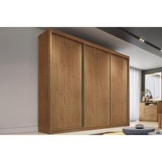 Guarda Roupas 3 Portas de Correr e 6 Gavetas Diamond/Londres Plus Cuma