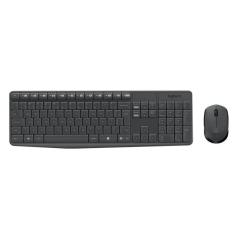 Kit Teclado E Mouse Sem Fio Logitech Mk235