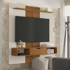 Painel Sala para TV até 65 Polegadas Lisboa c/ Porta