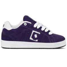 Tênis Qix Combat Suede Unissex | Roxo Branco