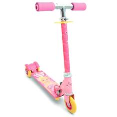 Patinete 3 Rodas Dobrável Luna Fashion Play&Fun, Rosa