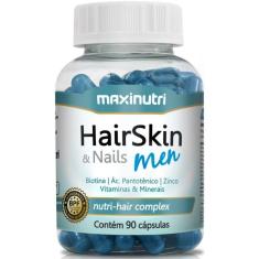 Hairskin Nails Men Maxinutri com 90 cápsulas