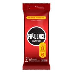 Preservativo Lubrificado Clássico 8Uni - Prudence