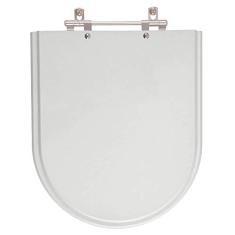 Assento Sanitário Jasmim Cinza Claro para vaso Fiori