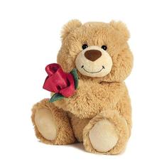 Aurora Mundo Você Me Faz Feliz Urso de Pelúcia, Pequeno