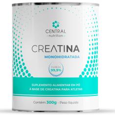 CREATINA MONOHIDRATADA - 300G - CENTRAL NUTRITION 