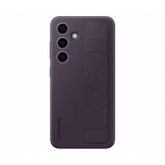 Capa Protetora Silicone com Cinta Galaxy S24 - Violeta Escura