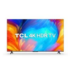 Smart TV TCL 55" LED UHD 4K Google TV Borda Fina Preto 55P635