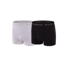 Kit 2 Cuecas Boxer Branco/Preto Trifil CE0277, M, Sortido