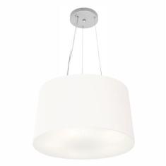 Lustre Pendente Cone Vivare Md-4153 C pula Em Tecido 30/45x40