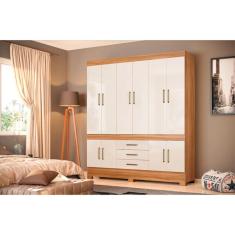 Guarda Roupa New Murano Casal 10 Portas Demobile