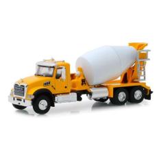Miniatura Caminhão De Cimento Greenlight S.d Trucks Mack, Amarelo