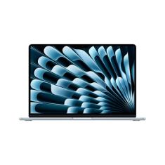 Apple 2025 MacBook Air (de 15 polegadas, Processador M4 da Apple com CPU 10‑core e GPU 10‑core, 16GB Memória unificada, 256 GB) - Azul céu