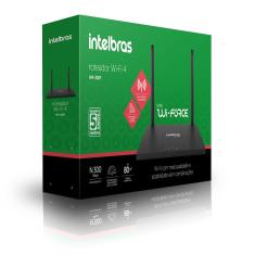 Roteador WiFi 300Mbps Intelbras Wi-Force W4-300F