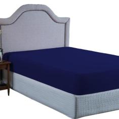 Lençol Cama Box King Size 400 Fios com Elástico Toque Extra Macio - MF