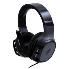 Fone headset gamer wild hs411 3.5mm oex preto
