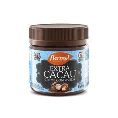 Creme De Avelã Extra Cacau Zero Açúcar Flormel Pote