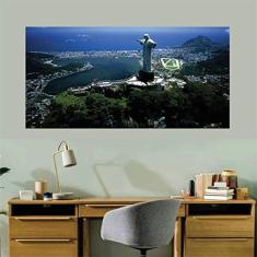 Adesivo Parede Cristo Redentor RJ tam 50cm x 100cm
