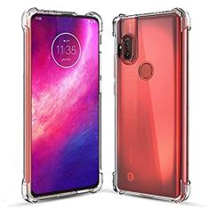 Capinha Silicone Transparente Antichoque Compatível com Moto One Hyper