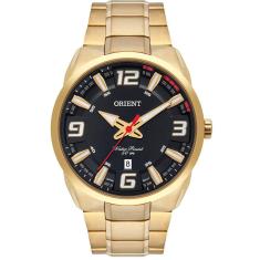 Relógio Orient Masculino Dourado Mgss1178 P2kx