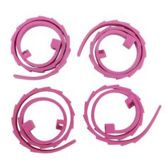 Coleiras para Gatos Coleira para Animais de Estimação 4 Peças Coleira Ajustável para Gatos Gatinhos, Gatos Gatinhos Coleira Telescópica de Silicone para Cães e Gatos para Gatos