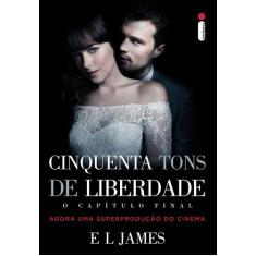 Livro - Cinquenta tons de liberdade - capa filme O capítulo final