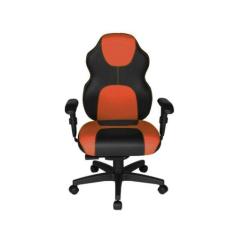 Cadeira Gamer Diretor Linha Gamer Racing Laranja - DESIGN OFFICE MÓVEI