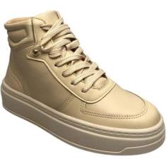 Tênis Beira Rio Casual Cano Alto Feminino-Feminino