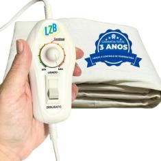 Lençol Térmico Solteiro LZB Com Controle 10 Temperaturas - LZB Confecç