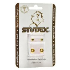 Brincos Studex Classic Para Orelhas Sensíveis Com 1 Par de Brinco Cores Sortidas MARCAS DIVERSAS