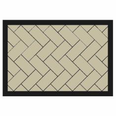 Tapete de Cozinha Kacyumara 45x65cm Decore Platon