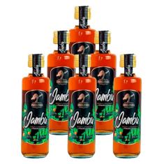 Cachaça Mista de Jambu Indiazinha 250ml 6 Unidades