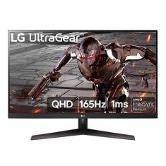 Monitor Gamer LG UltraGear 31,5pol QHD 2560x1440 165Hz 1ms (MBR...