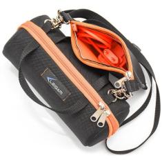 Bolsa Transversal Protetora Pulse 3/4 Zíper Prática Leve - Leigam, Pre