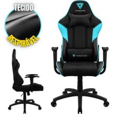 Cadeira Gamer de Jogos ThunderX3 EC3 Com Rodinhas, Inclinação Reguláve