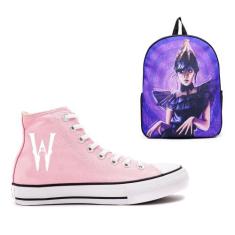 Tênis E Mochila Wandinha Addams Série Lançamento Netflix Volta As Aula