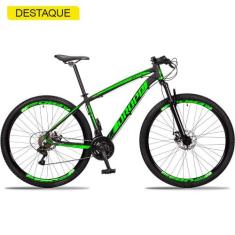 Bicicleta 29 Dropp Z3 Câmbios Shimano 21V Freio a Disco, 21, Preto, Ve
