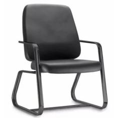 Cadeira para Obesos até 200kg Linha Obeso Preto - Design Office Móveis