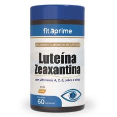 Luteína Zeaxantina com Vitaminas A C E Cobre e Zinco 60 cápsulas Fitop