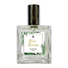 Perfume Feminino Natural Rosa Branca 100ml - Essência do Brasil, 0