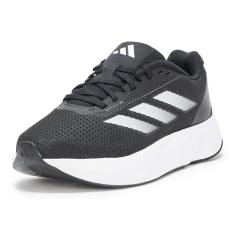 adidas Tênis masculino Duramo Sl, Preto/Branco/Carbono, 42