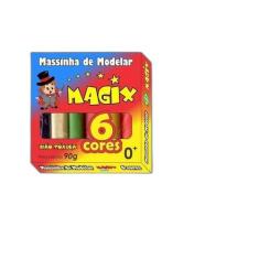 24 Kit Massinha De Modelar 6 Cores Magix 90Grs (24 Caixas) - Lynx Prod
