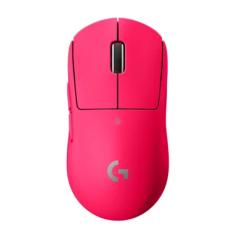 Mouse Gamer Sem Fio Logitech G Pro X Superlight - 25.600dpi - 5 Botões - 1ms - Rosa - 910-005955