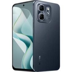 Smartphone Infinix Hot 50I 256GB 4GB RAM NFC Tela 6,7” 120Hz Câmera Traseira 48MP + Selfie 8MP - Preto Obsidiana