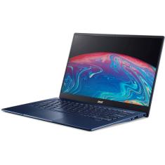 Notebook Acer Swift 5 Intel Core i5-1035G1 8GB (GeForce MX350 2GB) 512GB SSD W10 14" IPS SF514-54GT-56SL - Azul